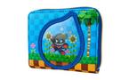 Loungefly Sonic the Hedgehog Chaos Garden Lenticular Zip Around Wallet Exclusivité Games Zone